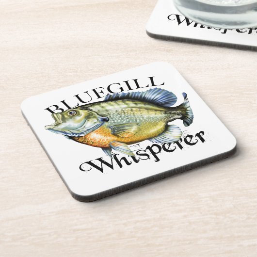 Bluegill Whisperer Bier Onderzetter (Linkerzijde)