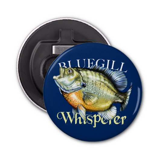 Bluegill Whisperer Button Flesopener (Voorkant)
