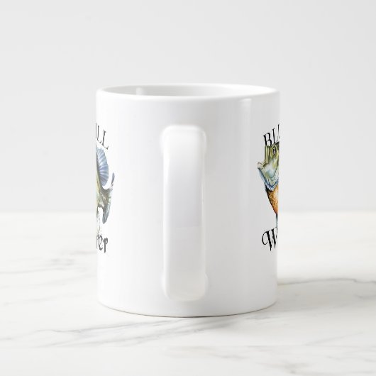 Bluegill Whisperer Grote Koffiekop (Achterkant)