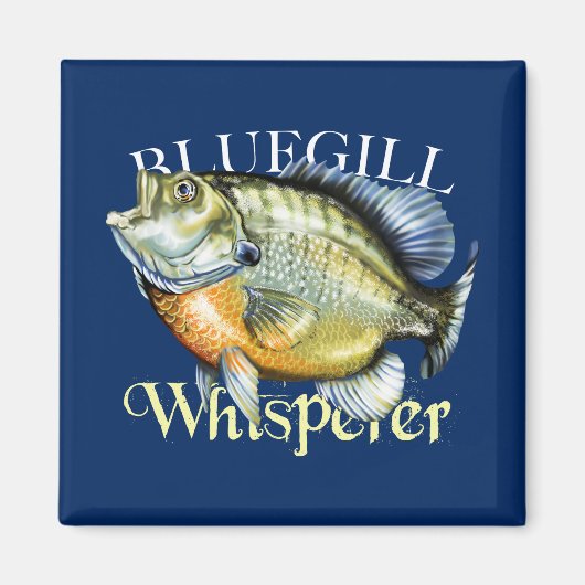 Bluegill Whisperer Magneet (Voorkant)