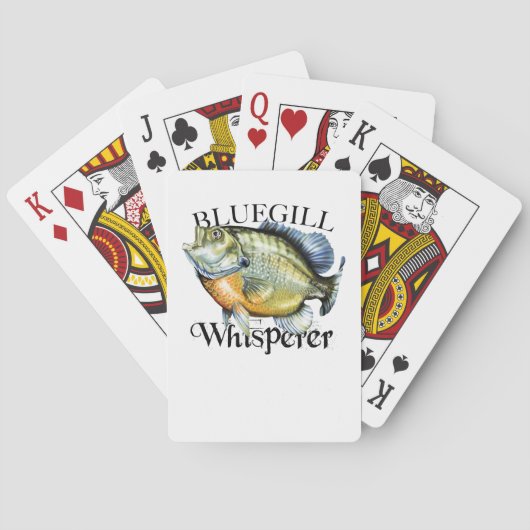 Bluegill Whisperer Pokerkaarten (Achterkant)
