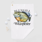 Bluegill Whisperer Vist Towel Golfhanddoek (Insitu)