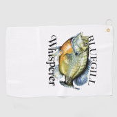 Bluegill Whisperer Vist Towel Golfhanddoek (Horizontaal)