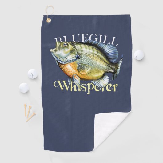 Bluegill Whisperer Vist Towel Golfhanddoek (Insitu)