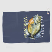 Bluegill Whisperer Vist Towel Golfhanddoek (Horizontaal)