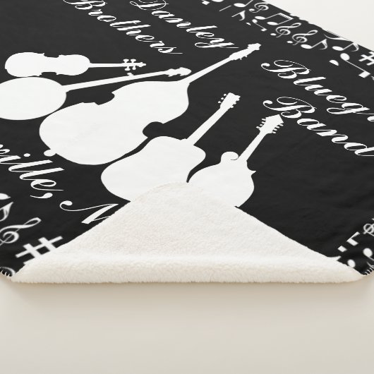 BLUEGRASS BAND SHERPA DEKEN (3/4)