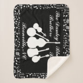 BLUEGRASS BAND SHERPA DEKEN (Voorkant)