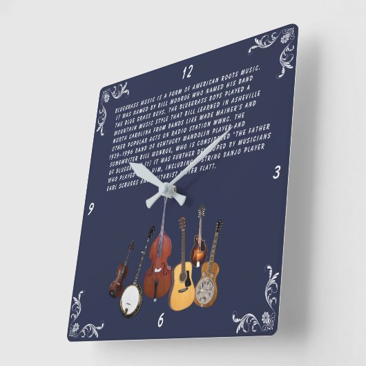 BLUEGRASS BAND VIERKANTE KLOK (Hoek)