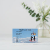 BLUEGRASS BAND-VISITEKAARTJE VISITEKAARTJE (Staand voorkant)