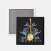 Bluegrass Banjo Design Magneten (Voorkant / Achterkant)