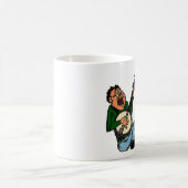 Bluegrass Banjo Humor Koffiemok (Center)