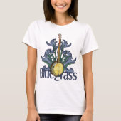 Bluegrass Banjo Music T-shirt (Voorkant)