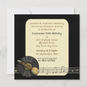 Bluegrass Banjo Party of Event Invitations Kaart (Achterkant)