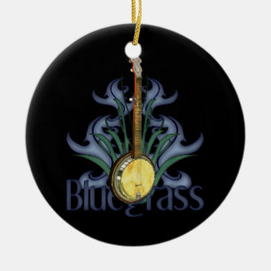 Bluegrass Banjo Personalized Ornament