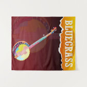 bluegrass banjo wandkleed (Voorkant (horizontaal))