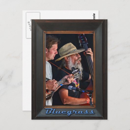 BLUEGRASS BRIEFKAART (Voorkant / Achterkant)
