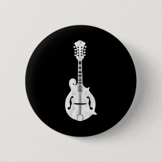 Bluegrass en Country Music Mandolin Speler Ronde Button 5,7 Cm