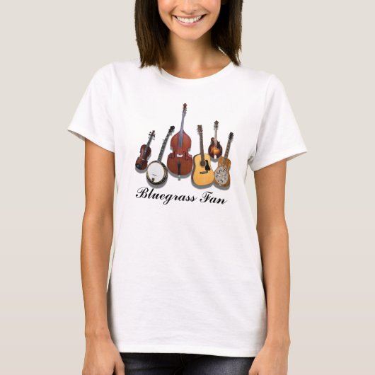 BLUEGRASS FAN-T-SHIRT T-SHIRT (Voorkant)