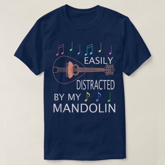Bluegrass Folk Music Funny Musician Mandolin T-shirt (Design voorkant)