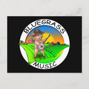 Bluegrass Music Briefkaart