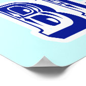 Bluegrass Music met Banjo Poster (Hoek)