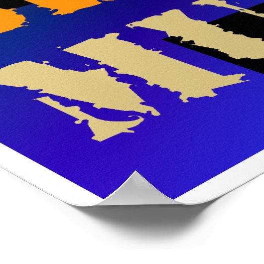 Bluegrass Music Poster (Hoek)