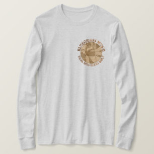 Bluegrass Music Real Musicians Alleen houten spele T-shirt