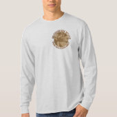 Bluegrass Music Real Musicians Alleen houten spele T-shirt (Voorkant)