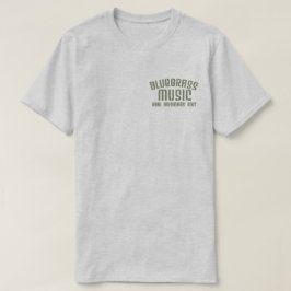 Bluegrass Music Real Musicians Alleen Old Time Tex T-shirt