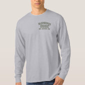 Bluegrass Music Real Musicians Alleen Old Time Tex T-shirt (Voorkant)