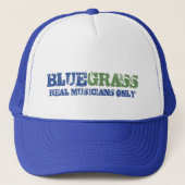 Bluegrass Music Real Musicians Slechts ruwe tekst Trucker Pet (Voorkant)