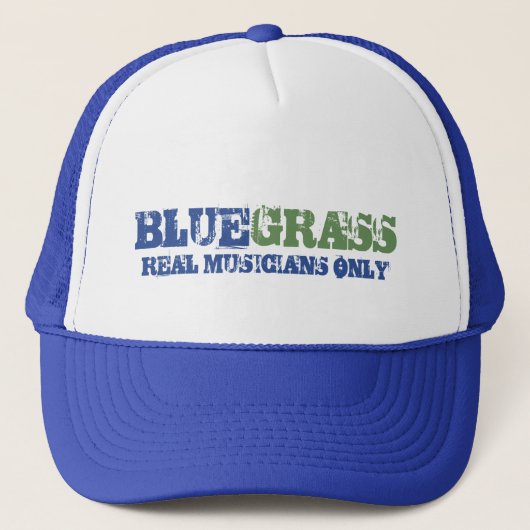 Bluegrass Music Real Musicians Slechts ruwe tekst Trucker Pet (Voorkant)