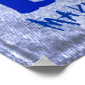 BLUEGRASS MUZIEK-POSTER POSTER (Hoek)