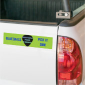 Bluegrass pik hem. bumpersticker (Op Truck)