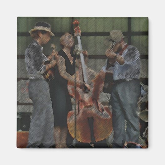 Bluegrass Trio Magnet (Voorkant)
