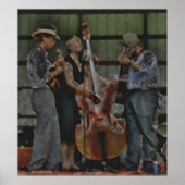 Bluegrass Trio Poster (Voorkant)
