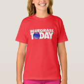 Bluegrass Vandaag basic meisjes logo t-shirt (Voorkant)
