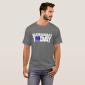 Bluegrass Vandaag Donker Kleur Logo T-shirt (Voorkant volledig)