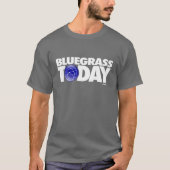 Bluegrass Vandaag Donker Kleur Logo T-shirt (Voorkant)