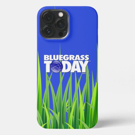 Bluegrass Vandaag Logo Grass iPhone Case iPhone Hoesje (Achterkant)