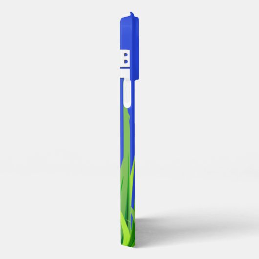 Bluegrass Vandaag Logo Grass iPhone Case iPhone Hoesje (Rechterkant)