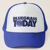 Bluegrass Vandaag logo trucker hat Trucker Pet (Voorkant)
