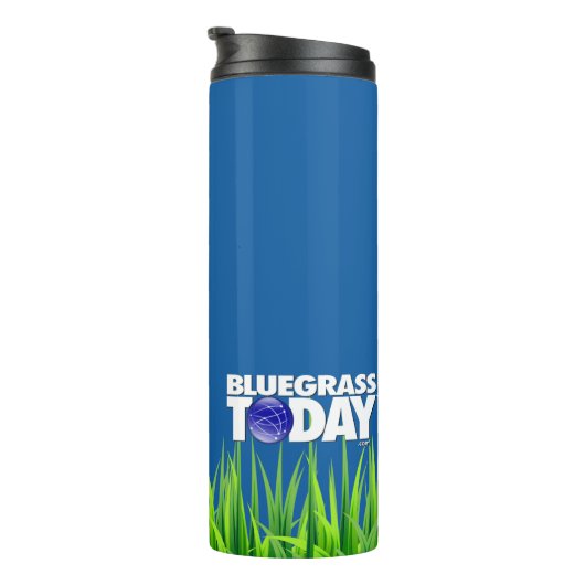 Bluegrass Vandaag logo waterfles Thermosbeker (Geroteerd rechts)