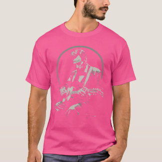 BluegrassGarage Abraham Lincoln Gitaar Spelend Ret T-shirt