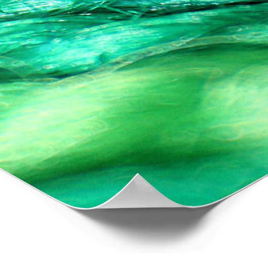 BlueGreenWool Poster (Hoek)