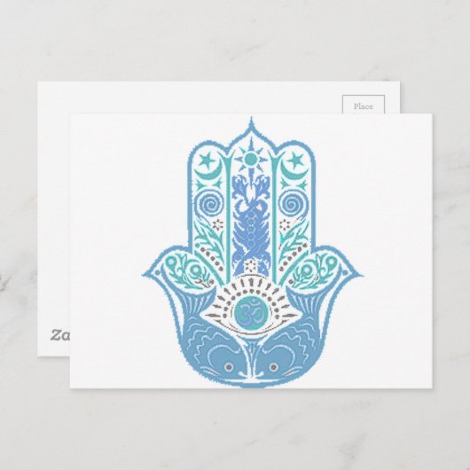 bluegthhan briefkaart (Voorkant / Achterkant)