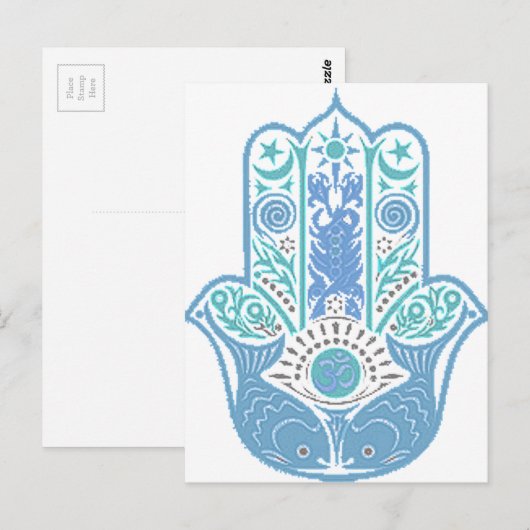 bluegthhan briefkaart (Voorkant / Achterkant)