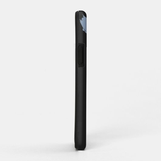 BlueHaze Noir Case-Mate iPhone Case (Achterkant/rechts)