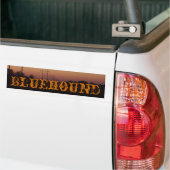 Bluehound Bumper Bumpersticker (Op Truck)