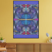 Blueink Canvas Afdruk (Insitu (Woonkamer))